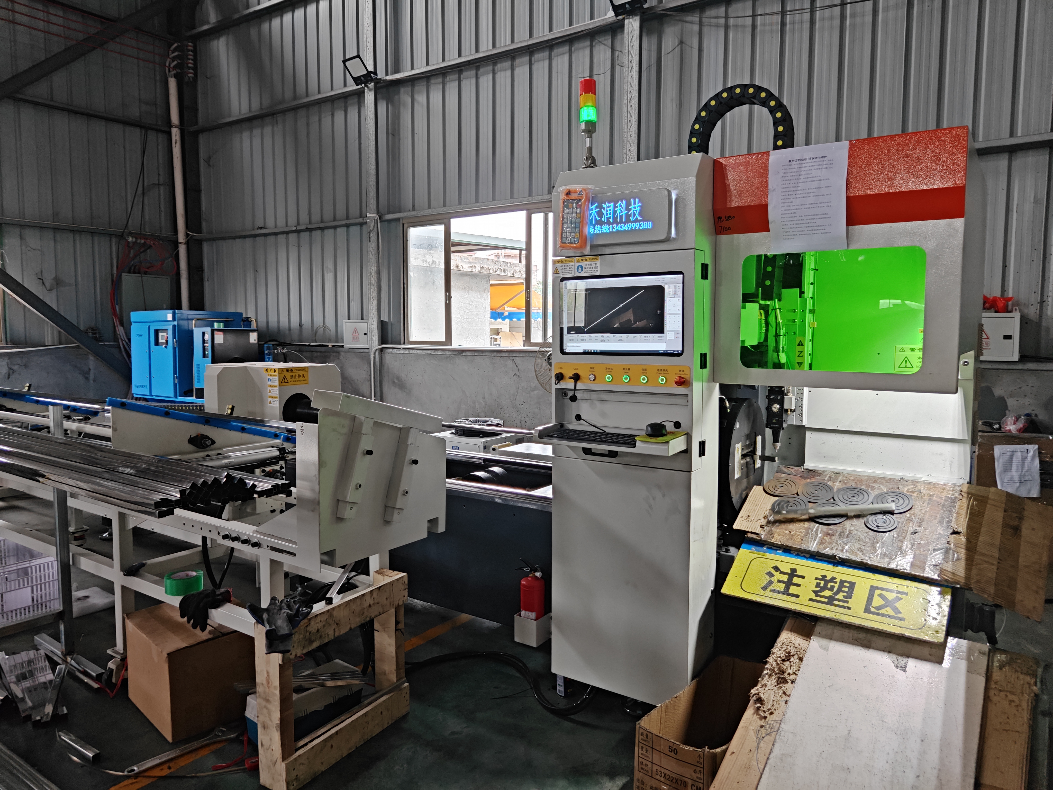 Core production equipment at leigu factory